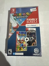 RARE Mario Rabbids Starlink Walmart Family Bundle Variant Nintendo Switch