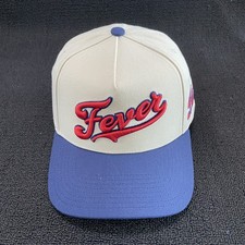 Mitchell & Ness Indiana Fever Snapback Curved Blue Cream One Size Hat