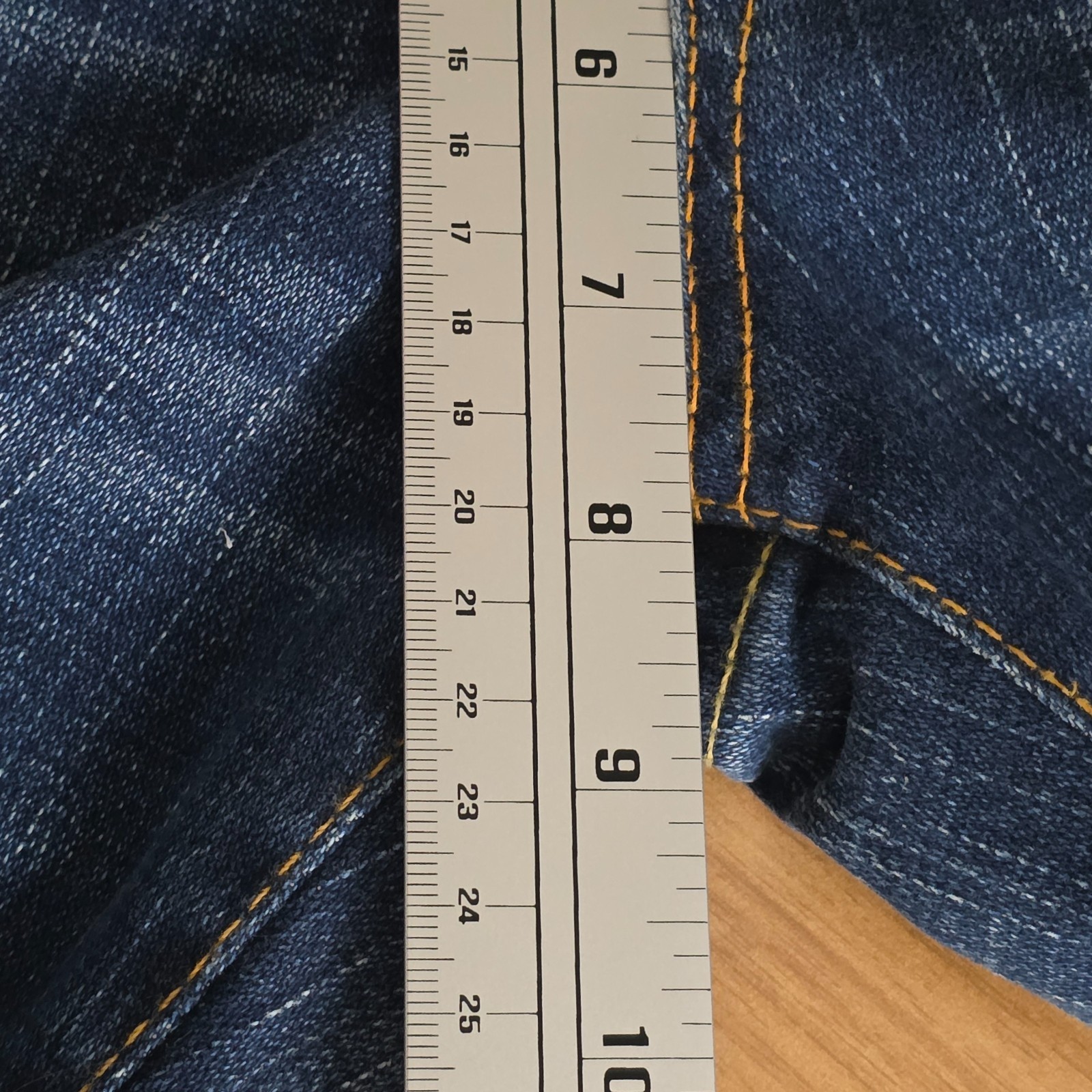 True Religion Becky Bootcut Mid Rise Flap NWT Womens Size 27 Blue Denim Jeans thumbnail 10