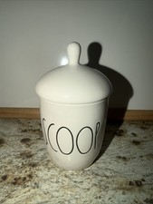 Rae Dunn sugar bowl small canister with lid SCOOP