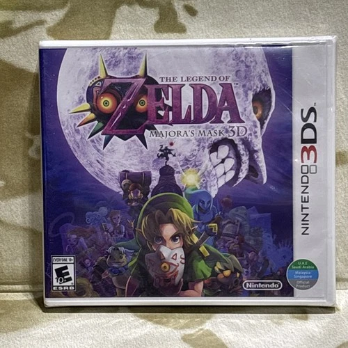 The Legend of Zelda: Majora's Mask 3D (Nintendo 3DS, 2015) Brand New Factory Sea