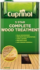 Image of Cuprinol 5 Star Complete Wood Treatment (Water Based) - All Sizes