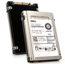 Dell/Kioxia N85XX 3.84TB SAS 12Gb/s 2.5in Enterprise SSD KPM5XRUG3T84 68% Health
