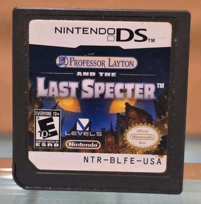  Professor Layton and the Last Specter (Nintendo DS, 2011) 