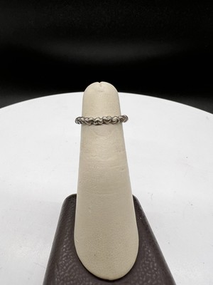 Pandora Sterling Silver Band Of Hearts Forever Love Ring Size 4.5