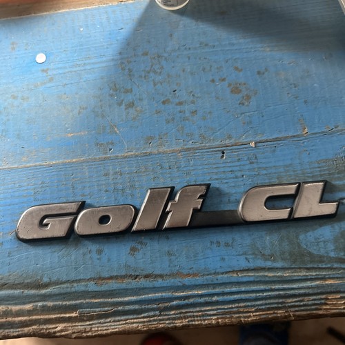 VW Golf 3 Original Schriftzug Emblem Golf CL VW 1H6853687J