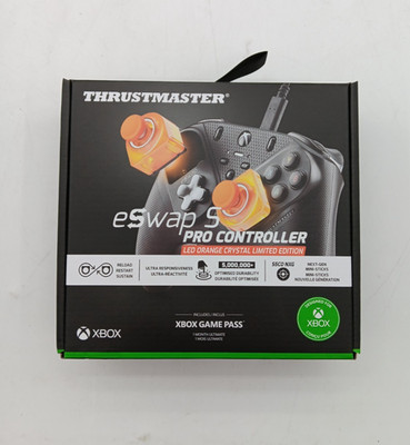 Thrustmaster eSwap S Crystal Orange Wired Controller for Xbox, PC
