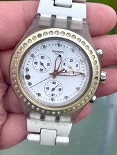 Swatch Full Blooded White SVCK4045AG Irony Diaphane 43mm Aluminum