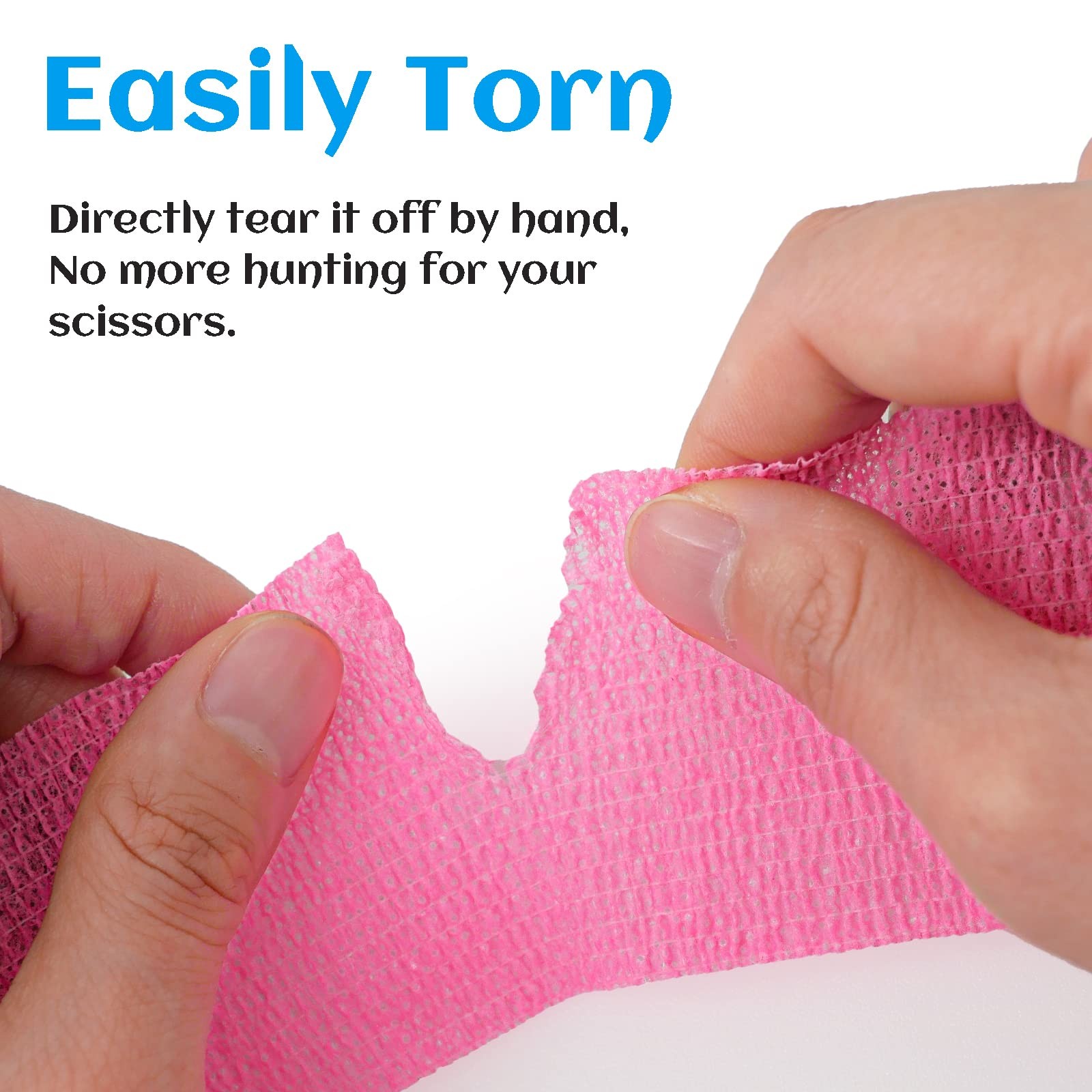 36 Rolls 2" Elastic Self-Adhesive Cohesive Bandage Wrap Breathable Non-Woven