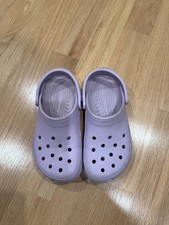 Crocs Classic Lined Lilac Purple Sandals Men's Size 7/Women's 9 Preowned