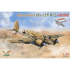TAKOM TAK48001 1/48 Henschel Hs 129 B-2 w/INT...