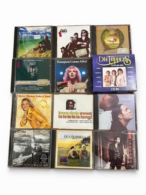 Musik CD Sammlung 12 CDs Rock Pop Die Ärzte Sting Alan Parsons Eric Clapton Asia