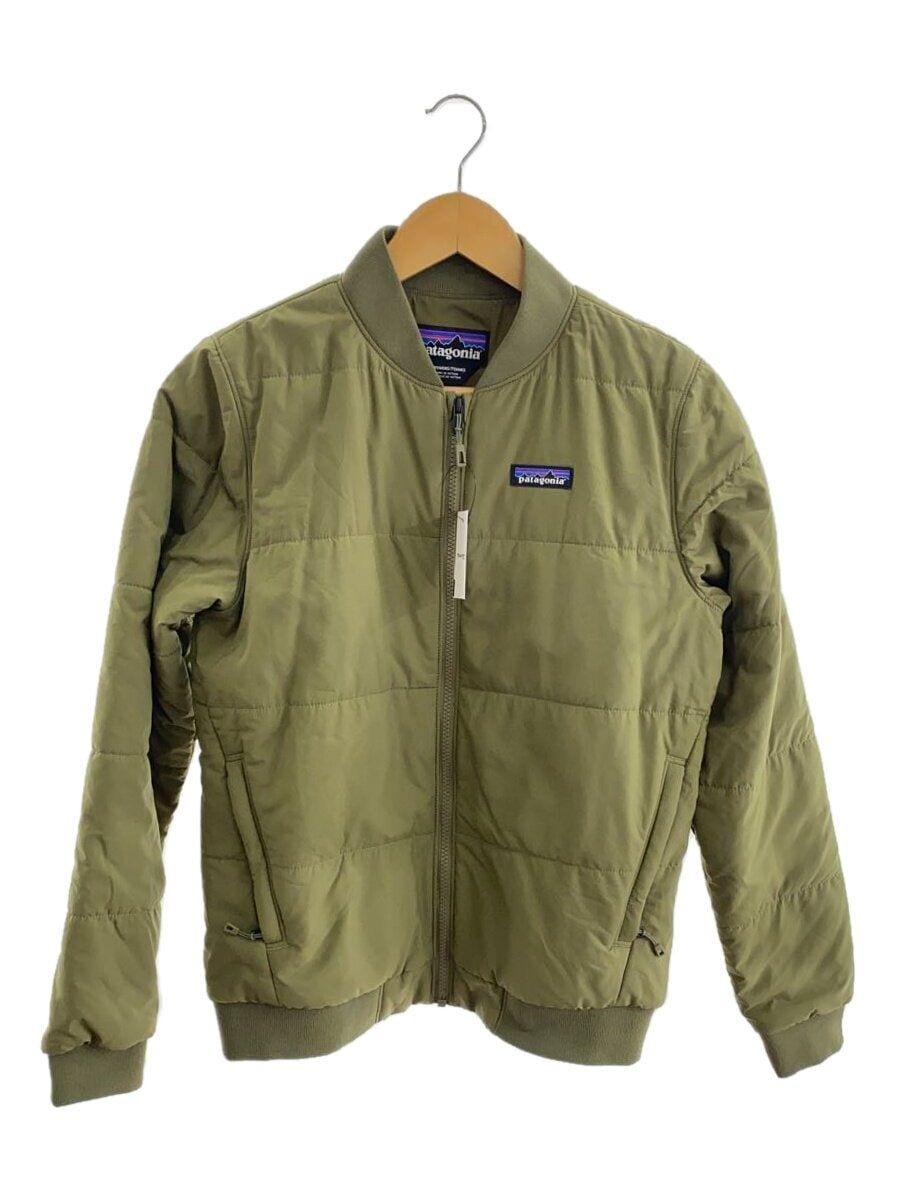 Patagonia altra giacca S poliestere verde tinta unita 2788FA18 usata