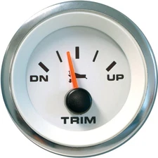 Sea Star Solutions White. Premier 2" Trim Gauge - Sierra Marine Engine Parts