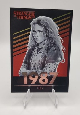 Stranger Things 'Netflix' This is Our Story TCG Panini 1987 Max #137 NM