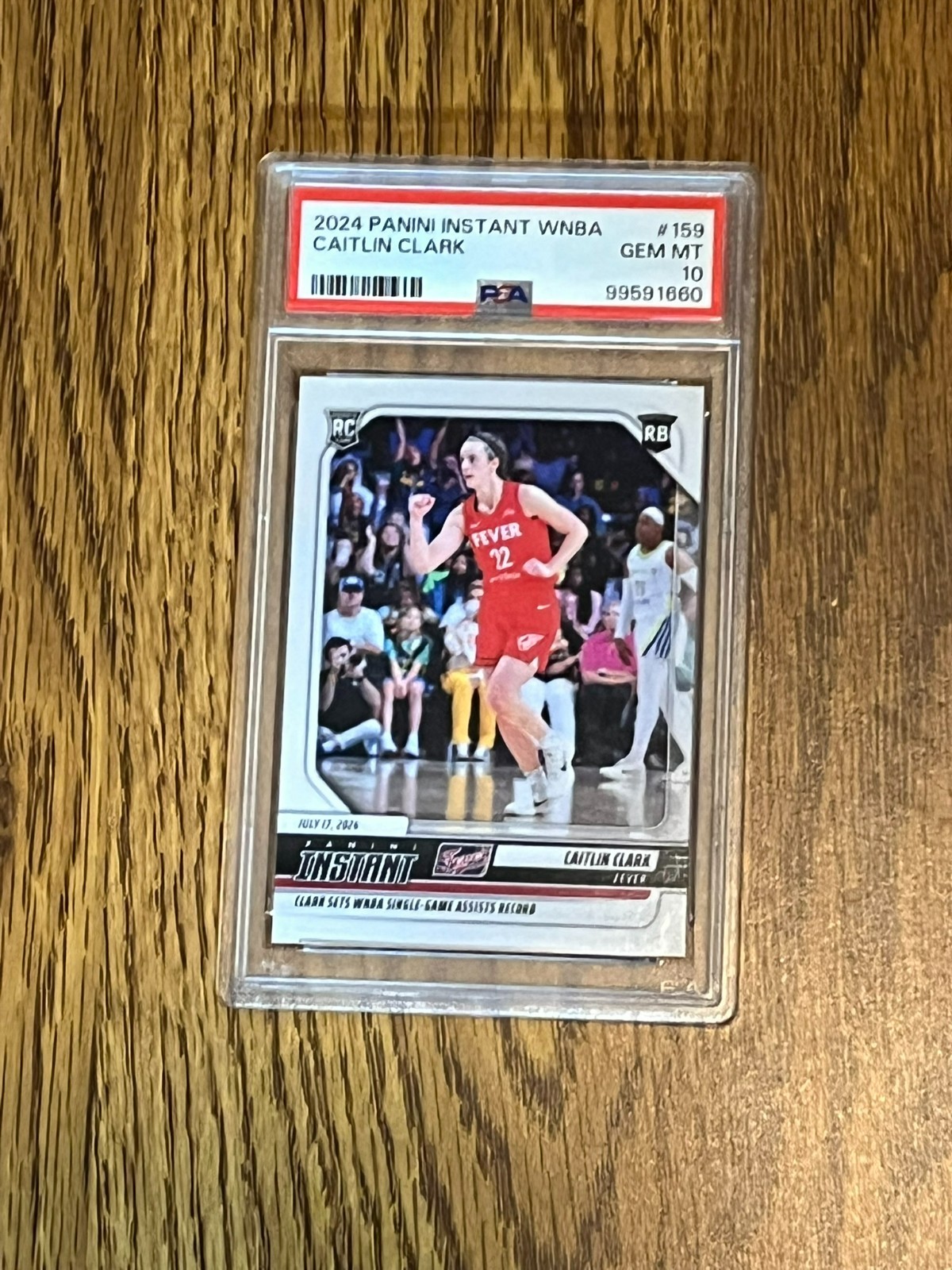 2024 Panini Instant WNBA #159 Caitlin Clark RC PSA 10