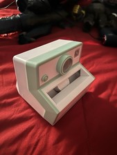 3M Post It Note Dispenser Mint Green Polaroid Camera Pop Up Retro Style Desktop