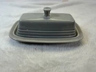 Fiesta Ware Pearl Grey Butter Dish Discontinued Color Fiestaware HLC