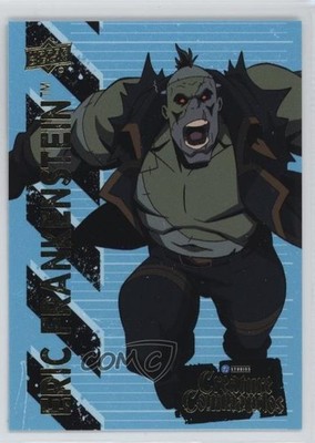2025 Upper Deck DC Creature Commandos Blue Neon 23/100 Eric Frankenstein #5 2k4
