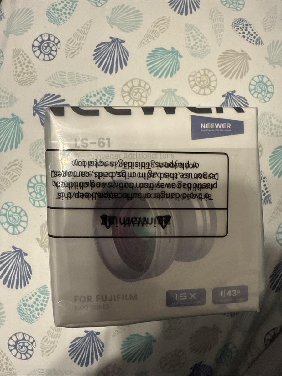 NEEWER LS-61 49mm Teleconverter Additional Lens For Fujifilm