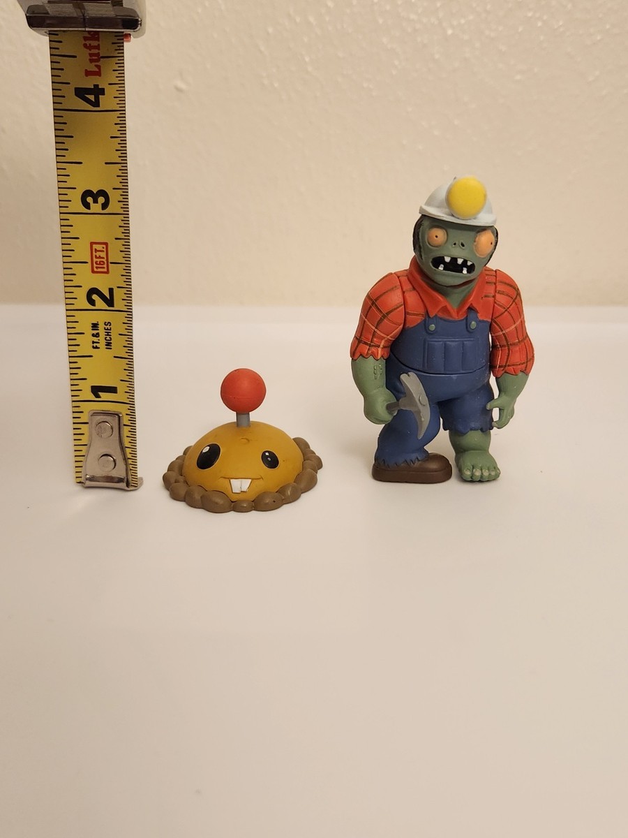 Jazwares Plants Vs Zombies Miner Digger Zombie With Pickaxe Axe
