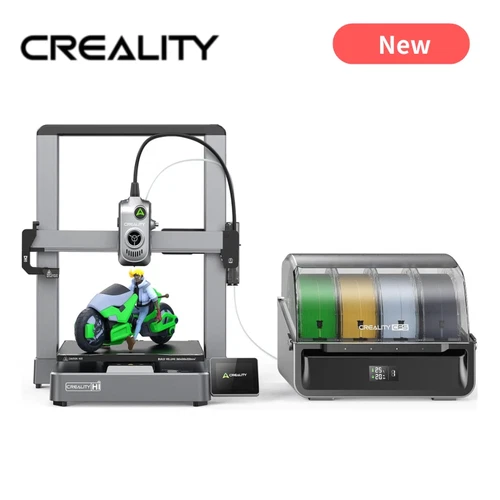 Creality Hi Combo 3D Printer w/ CFS Clog-Free Nozzle 95% Pre-Assemble All-Metal