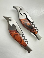 (2) KIKKERLAND Quality BIRD Fish Waiters Cork...