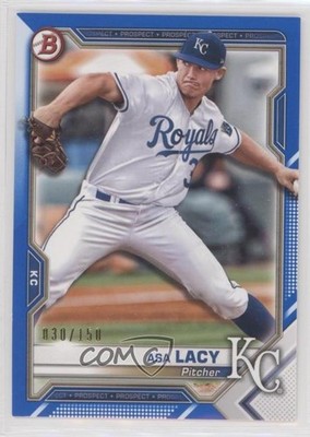 2021 Bowman Prospects Blue Border 30/150 Asa Lacy #BP-83 0q4s