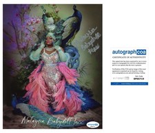 MALAYSIA BABYDOLL FOXX SIGNED RUPAULS DRAG RACE DRAG QUEEN 8x10 PHOTO - ACOA COA