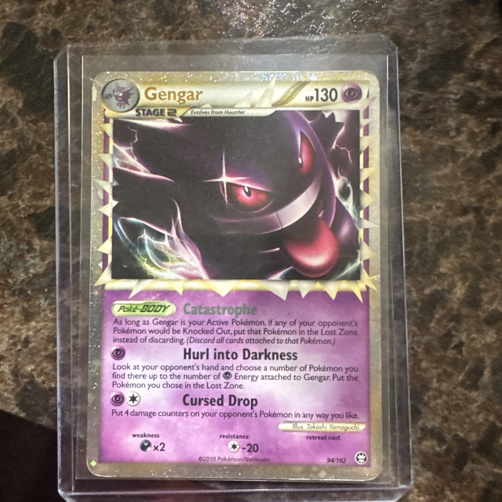 Gengar (Prime) Triumphant 94/102 Holo LP/MP