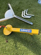 Bulldog CC100 Abrazadera de Rueda Automática Coche Caravana Remolque Cerradura Se Vende Seguro + 2 Llaves En muy buena condición