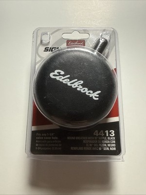 Edelbrock 4413 Valve Cover Breather - New! Fits Any 1-1/4  Valve Cover Hole