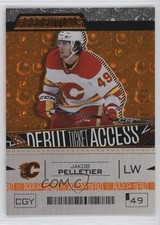 2023 Upper Deck Credentials Debut Ticket Access Orange /249 Jakob Pelletier 18fy