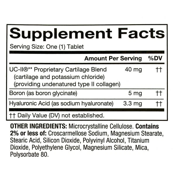 Suplemento dietético Equate Triple Action Joint Health, 30 unidades Foto 2 de 4