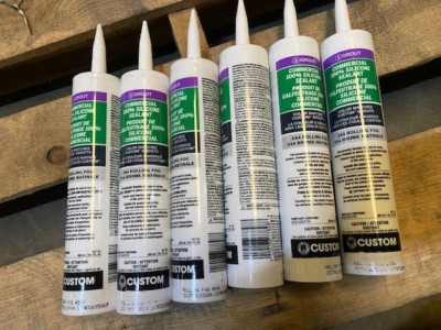 (6 PACK) Custom Building Products Commercial #544 Rolling Fog 10.1 oz