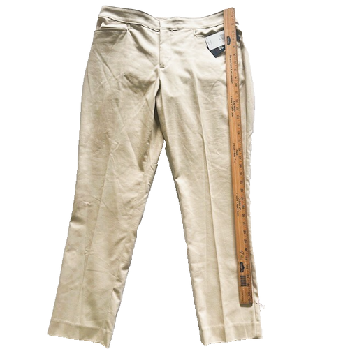 Pantalone donna Chaps tg 14 beige vestibilità dimagrante super elasticizzato nuovo con etichetta - Foto 6 di 10