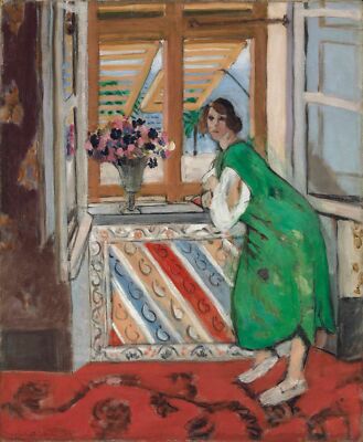 Henri Matisse Young Girl in a Green Dress 1921 17'' x 22'' Quality Archival Prints
