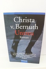 BUCH UNTREU CHRISTA V. BERNUTH KRIMI THRILLER ROMAN TASCHENBUCH GOLDMANN BOOK !!