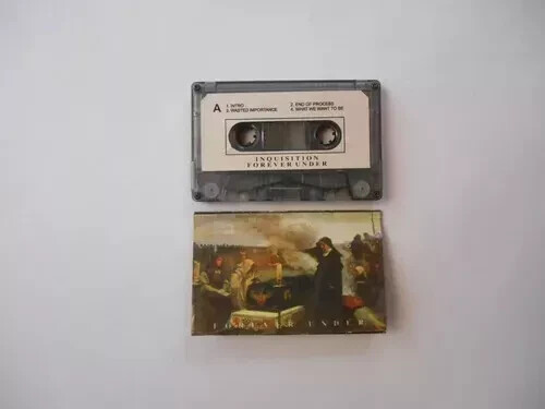Inquisition – Forever Under(Cassette Colombian self released) VG+VG+ - Picture 4 of 5