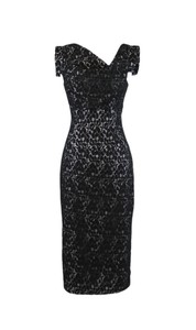 BLACK HALO Jackie O Sheath Hollywood Celebrity Haze Printed Dress 0 2 4 6 8 10