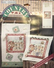 Daisy Kingdom Harvest Garden Pillow Fabric Panel Cut and Sew Sealed