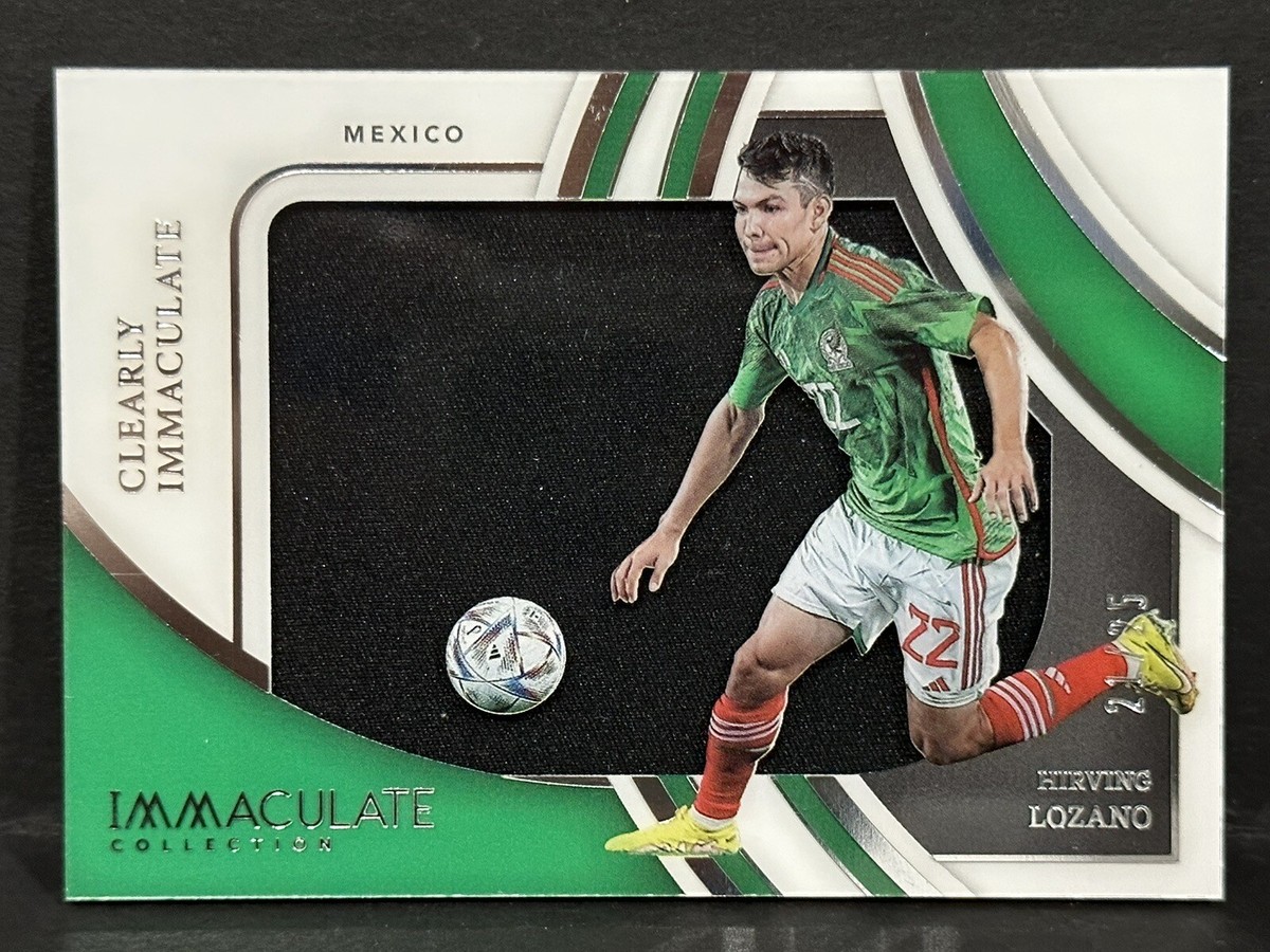 2022-23 Panini Immaculate Clearly Immaculate Patch Hirving Lozano
