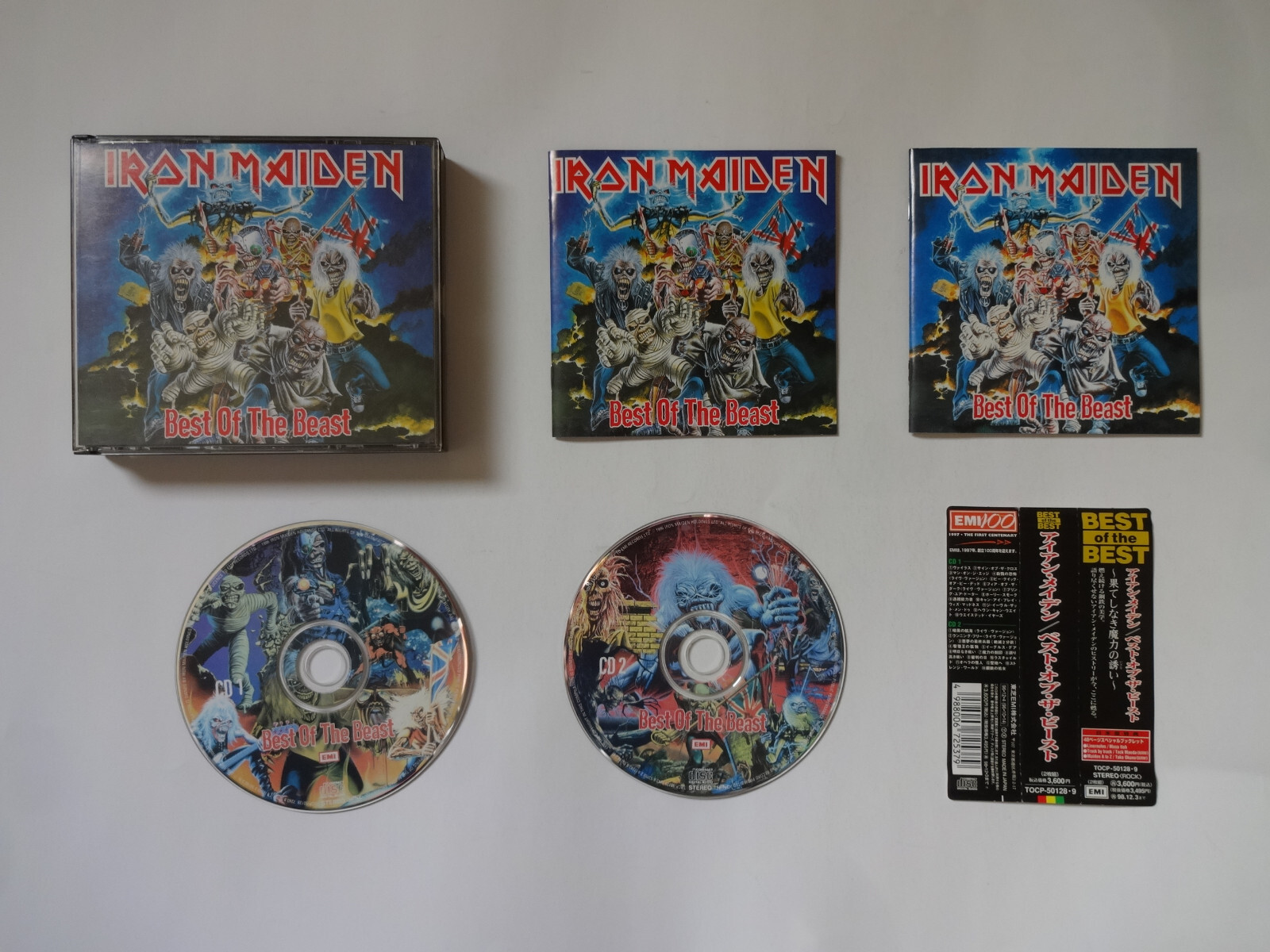 Iron Maiden The Best of the Beast CD 1996 Toshiba EMI Edition