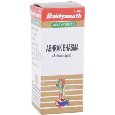 Baidyanath Abhrak Bhasma (Sahastraputi) (1g) Ayurvedic