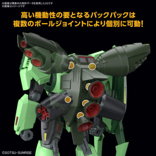 Bandai 5067431 HGUC 1/144 Bolinoak-Sammahn Gundam Zeta Brand New - Picture 7 of 12