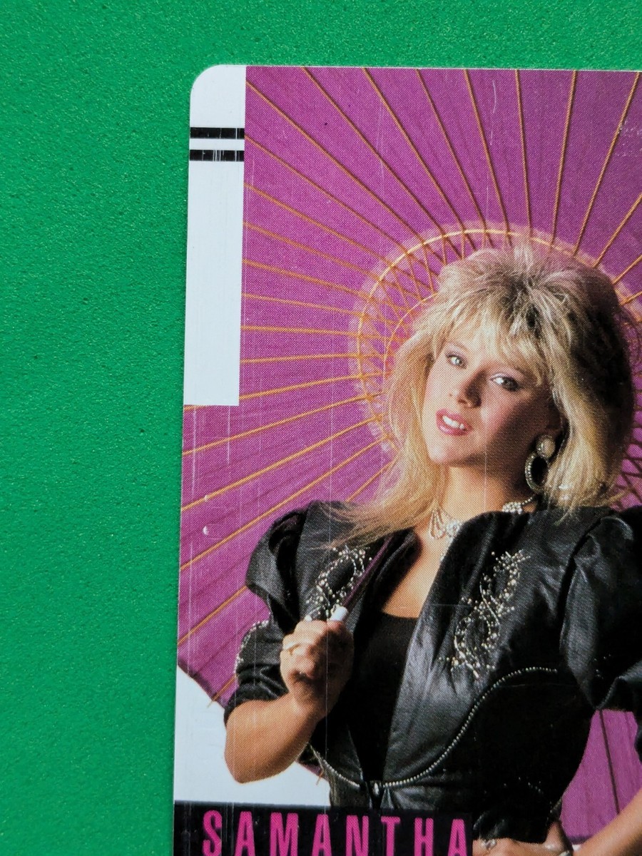 ★ tomomi with wface /early times　ダブルフェイス SAMANTHA FOX Japanese Telephone Card JIVE AIFA Rare | eBay