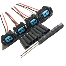 OBD2 Fuel Injector Connector plug pigtail Fits Honda 98 - 07 Acura chevy