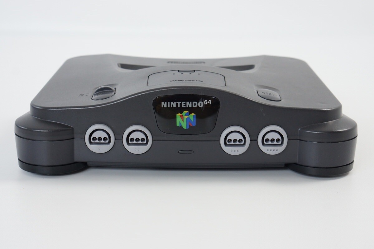Nintendo 64 Console Boxed NUS-001 Tested System GREY -NTSC-J