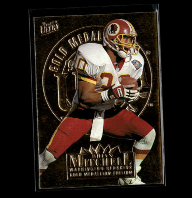 1995 Fleer Ultra - Brian Mitchell #341 Gold Medallion
