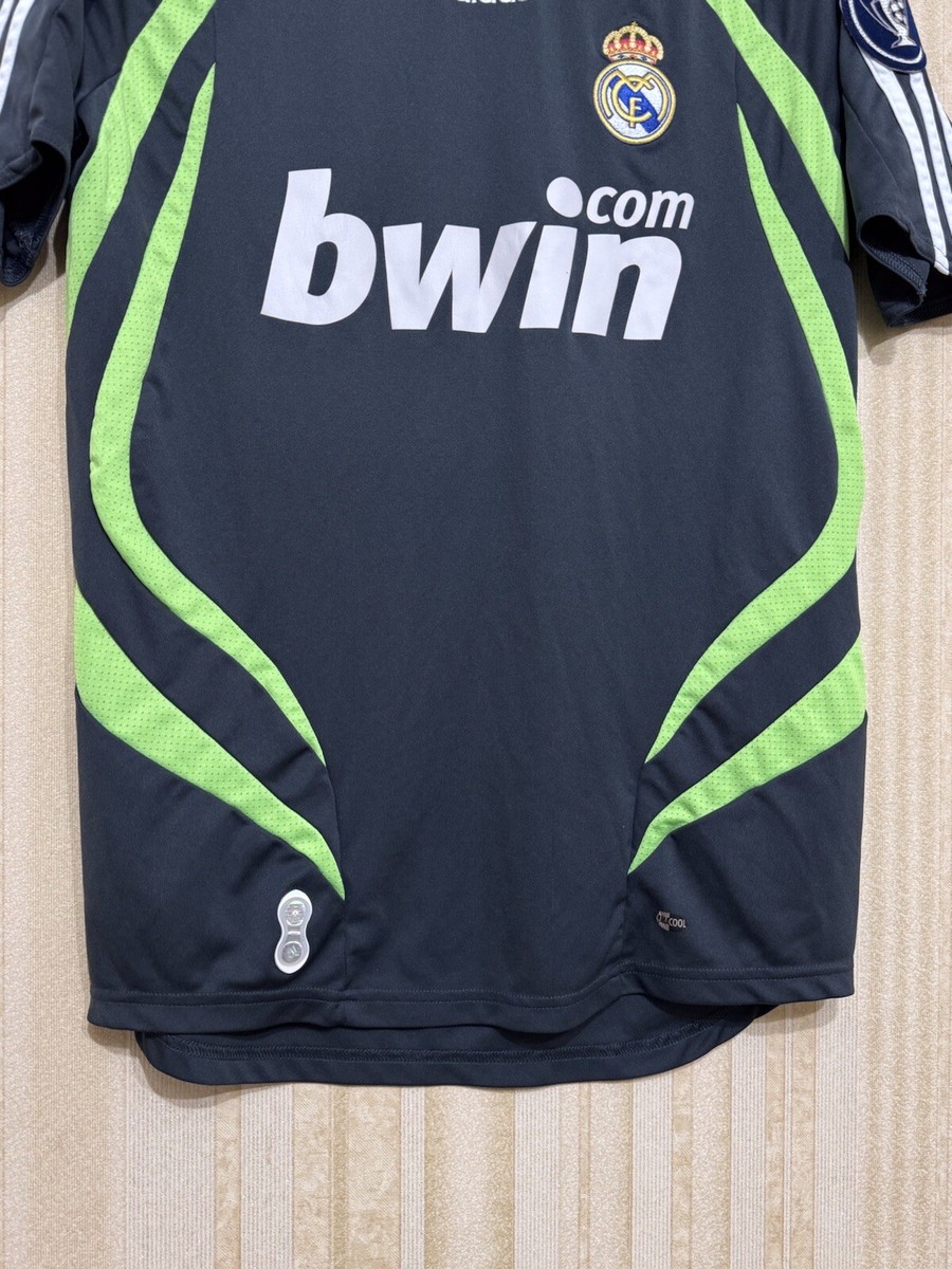 REAL MADRID SPAIN 2007 2008 THIRD FOOTBALL SHIRT JERSEY SZ S